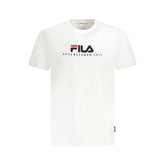 Fila White Cotton Unisex T-Shirt -   -  Fila.